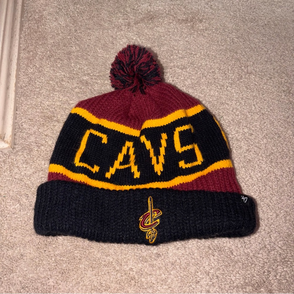 ‘47 Brand Cleveland Cavaliers Pom Beanie